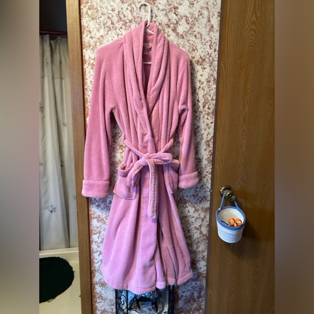 Robe, two pockets, Simply Basic, XL (16/18), Pink